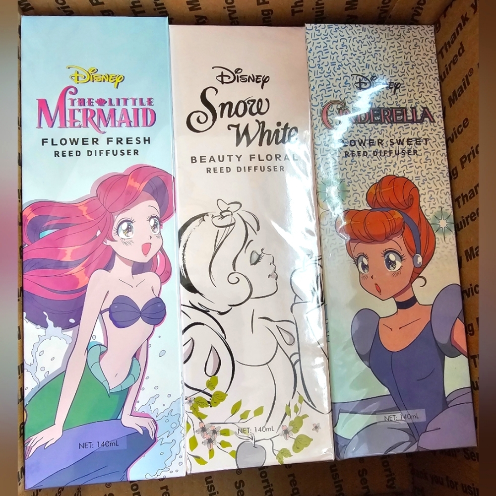 bundle, of disney princess diffusers
